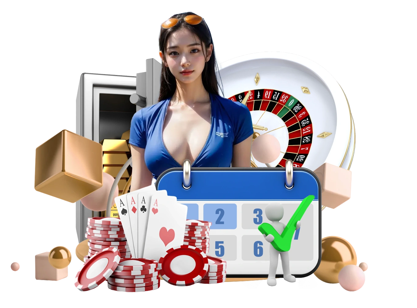 Nhiều sảnh Casino tại Sky88